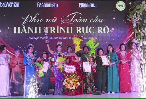 P/S: TẠP CHÍ PHỤ NỮ TOÀN CẦU VINH DANH 4 PHỤ NỮ TIÊU BIẾU XUẤT SẮC2026